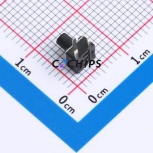 BX-TS-26-45456BSJ Tactile <b>Switch</b> Through hole-3P,4.5x4.5mm <b>Switch</b> Single Pole Single Throw Round Button 2.6N Through Hole - Product Image 2