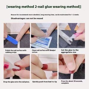 <span class=keywords><strong>เล็บ</strong></span>ปลอม<span class=keywords><strong>ลาย</strong></span>การ์ตูนหมีสตรอว์เบอร์รี่สุดหรู งานแฮนด์เมด ดีไซน์น่ารักสุดๆ <span class=keywords><strong>ลาย</strong></span>สี่เหลี่ยม สำหรับมืออาชีพ ปิดเต็มเ<span class=keywords><strong>ล</strong></span>็บ - Product Image 6