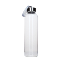 300ml 420ml 500ml 600ml 1000ml Bouteilles d'eau en verre borosilicaté vide transparent Bouteilles de boisson de sport Automobile