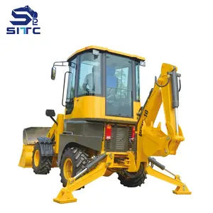 Cheap 4x4 Mini 1000kg WZ15-10 Small Tractor With Front End Loader Backhoe Wheel Loader