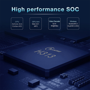 Boxput iatv M5 TV BOX ANDROID 10 Allwinner H313 với 2GB 16GB hỗ trợ 4K H.265 2.4G 5G <span class=keywords><strong>Wifi</strong></span> TV Dongle phương tiện truyền thông Máy nghe nhạc Set Top Box - Product Image 2