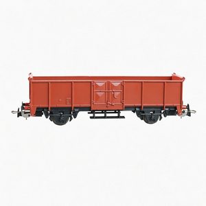 Modèle de wagon de marchandises gondole HO à l'échelle 1:87, wagon de fret ouvert pour diorama ferroviaire, projets de modélisme - Product Image 1