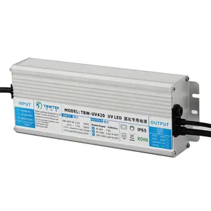 TBWTEK UVVSeries 60W 80W 120W 150W 210W 240W 320W Fuente de alimentación de CA a CC para revestimiento de impresión de curado de lámpara UV