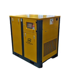 Compresor de aire industrial 20HP 15kw 380V 8bar lubricado con inversor imanes permanentes Motor Core componente compresor de tornillo - Product Image 6
