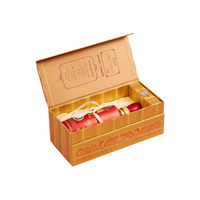Coffret Cadeau Bouteille de Vin Rouge Vintage de Haute Qualité à Bon Prix, Emballage en Papier Gaufré pour Whisky, Vente en Gros