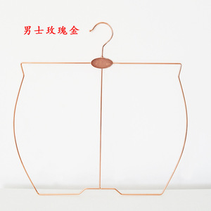 Hình dạng cơ thể vàng đen màu thép không gỉ dây kim loại quần áo Bikini Đồ bơi áo tắm móc để bán - Product Image 6