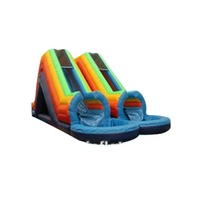 Offre Spéciale nouvelles glissières d'eau gonflables géantes conçues de PVC avec la piscine