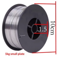 Alambre de soldadura sin gas E71T-GS de 0.8mm, 1kg, 5kg, alambre MIG autoprotegido, venta al por mayor, directo de fábrica