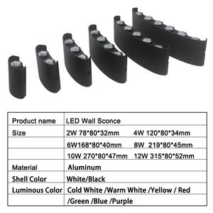 6 Wát hình bầu dục KHÁCH SẠN VƯỜN trang trí chiếu sáng chấp nhận tùy chỉnh ngoài trời không thấm nước chiếu sáng <span class=keywords><strong>LED</strong></span> ánh sáng - Product Image 6