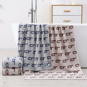 Kim Ryan Cotton <b>Bath</b> Towel 100% Pure Cotton Jacquard Weave Absorbent Face Towel Home Use - Product Image 3