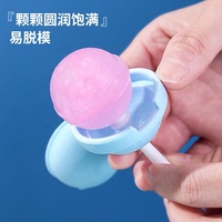Moule à glaçons sucette en silicone pour glaçons boule de whisky Popsicle fait maison bac à glaçons en plastique pour mélange ménager boîte à glaçons congelée pour la fabrication