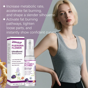 OEM Private Label Body dimagrante <span class=keywords><strong>Spray</strong></span> brucia grassi estratto di fiori Pueraria migliora l'elasticità della pelle compattezza cura modellante corpo - Product Image 5