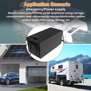 12V 24 voltios sistemas de almacenamiento de batería solar de iones de litio 48V 100ah batería de litio 400ah 200ah 120ah 100ah batería LiFePO4