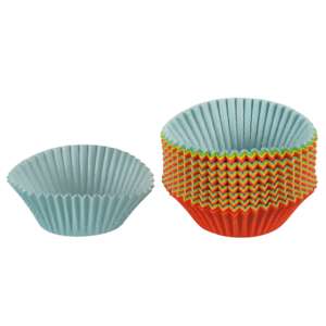 Kaiser papierbackförmchen Ø7cm มัฟฟินชุด150er farbig sortiert - Product Image 1