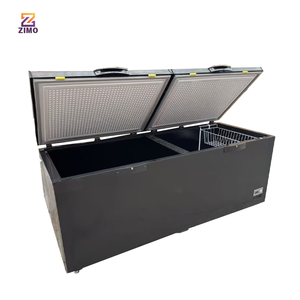 <span class=keywords><strong>Congélateur</strong></span> <span class=keywords><strong>horizontal</strong></span> commercial personnalisable de marque Novel Black à coffre profond avec roues, 2/3/4 portes - Product Image 3