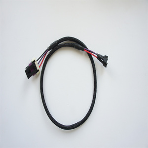 Her Türlü 2pin 3pin 4pin Oto Elektrik Kablo Demeti Montajı Özel Su Geçirmez Motosiklet Kablo Demeti - Product Image 3