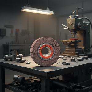 Ttake Flap Wheel Abrasive Cloth Corundum 165x30x54 Mm With Hole For Grinding - Product Image 3