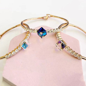 Trang Sức XUPING Trang Sức Quyến Rũ Thiết Kế Cao Cấp Khảm Kim Cương Nhiều Phong Cách Khác Nhau Nhiều Lựa Chọn Hơn Cho Vòng Tay Quà Tặng Nữ - Product Image 1