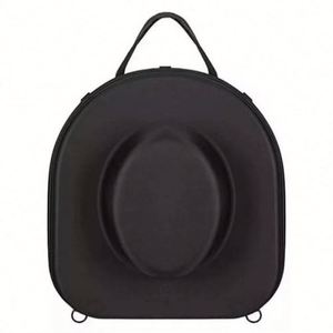 Hat Holder Travel Hat Case With <b>Tablet</b> Pocket Hat Box Travel Carrier Case With Handle Strap Shoulder Strap Luggage Strap - Product Image 1