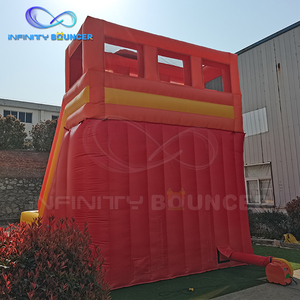 PVC thương mại Ngoài Trời Dành cho người lớn khổng lồ trượt nước với hồ bơi có thể tháo rời và quạt gió cho bữa tiệc trẻ em sân sau - Product Image 4