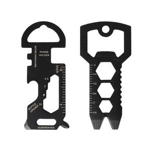 Mini-outil portable multifonctionnel porte-clés EDC avec décapsuleur, tournevis hexagonal pour le transport quotidien - Product Image 2