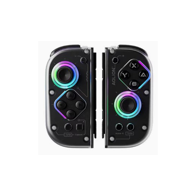 Wholesale No Drift Hall Effect Joystick Controller Ergonomic Design for Switch OLED Con with RGB Light for Switch 2