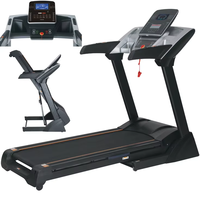 Caminadora Motorizada K-FIT GS-353D-B, Equipo de Fitness para Interiores, Comercial, Buena Calidad, Buen Precio, con WLAN, Surf y TV