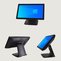 Terminal de point de vente (TPV) Windows/Android 18,5/21,5 pouces, écran tactile tout-en-un pour la commande en restaurant, système de point de vente (PDV)