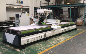 Delme Başlıklı <span class=keywords><strong>CNC</strong></span> Yuvalama Makinesi Ahşap <span class=keywords><strong>Router</strong></span> Otomatik Yükleme ve Boşaltma Sistemli Ahşap İçin <span class=keywords><strong>CNC</strong></span> Yuvalama Makinesi - Product Image 2