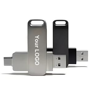 Memoria <span class=keywords><strong>USB</strong></span> Tipo-C Personalizada con Grabado de su Logotipo, Pendrive de 4GB 8GB 16GB 32GB 64GB 128GB, Unidad Flash <span class=keywords><strong>USB</strong></span>-C <span class=keywords><strong>OTG</strong></span> - Product Image 1