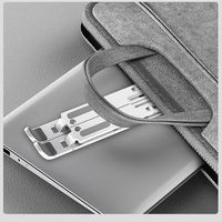 Support portable réglable pour ordinateur portable avec support de refroidissement, support pliable pour ordinateurs portables et tablettes, support pour PC