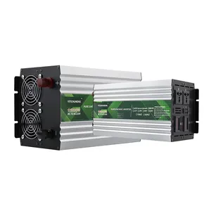 Rein sinus-Wellen-Wechselrichter 5000 W 6000 W DC12 V 24 V zu AC220 V 50 Hz 60 Hz Wechselrichter Energiewechselrichter für Auto-Spannungs-Transformator