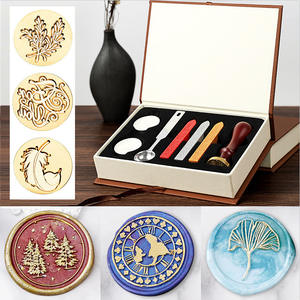 Ensemble de timbres de sceau de cire de mariage vintage pour enveloppes d'étanchéité - Product Image 2