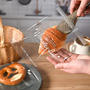 Sacs en plastique transparents auto-adhésifs pour boulangerie, sacs à pain en plastique - Product Image 5