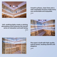 Nouveau Sauna Infrarouge Intérieur Hamam 6 Personnes Pour Appartement sauna hammam Intérieur