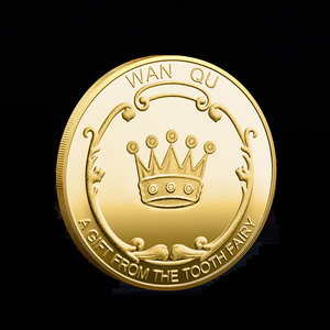 <span class=keywords><strong>Moneda</strong></span> de Metal Personalizada de Alta Calidad para la Hada de los Dientes, Regalo para Niños que Pierden Dientes, <span class=keywords><strong>Moneda</strong></span> Conmemorativa de Recuerdo - Product Image 6