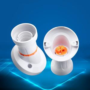 Support de base de lampe HoneyFly E27 250V 6A monté au plafond <span class=keywords><strong>B22</strong></span> <span class=keywords><strong>baïonnette</strong></span> plastique double usage support de lampe multifonctionnel prise 2-en-1 - Product Image 3