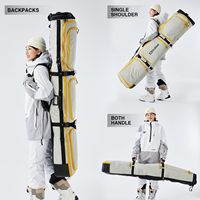 Sac de snowboard à roulettes RIDE WIND avec roues, longueur réglable, nylon/polyester/EVA