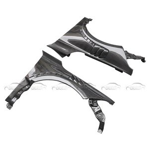 Rejillas de Ventilación Laterales Exteriores de Fibra de Carbono Estilo OTD, Pieza Automotriz para Honda Civic Type R FL5 2022-2023 - Product Image 4