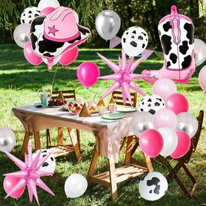 In the Trend New Arrival Cowboy Foil <b>Balloons</b>-Mix Color Printing Birthday Party <b>Decoration</b> with Cowboy Hat Design - Product Image 5