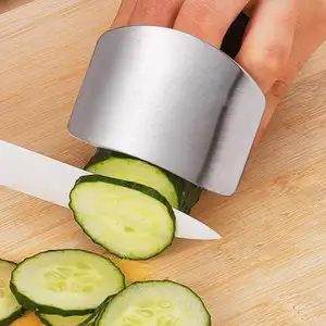 Paslanmaz çelik parmak koruma parmak el kesim el koruyucu bıçak kesim parmak koruma aracı mutfak pişirme bıçakları aksesuarları