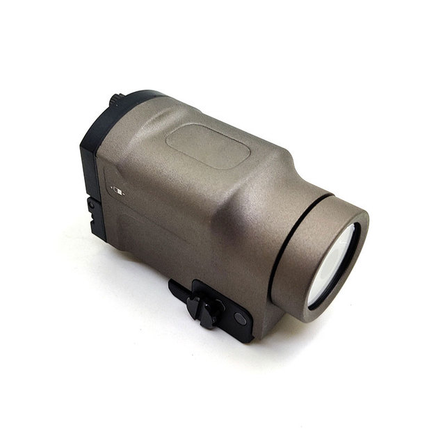 SOTAC GEAR AK SD GEN2 Aluminum Flashlight with Pressure Switch Black/Brown for Outdoor Hunting