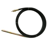 Betonvibrator mit flexiblem Schaft - Motorvibrator 220V Oberflächentyp 4-6m Länge