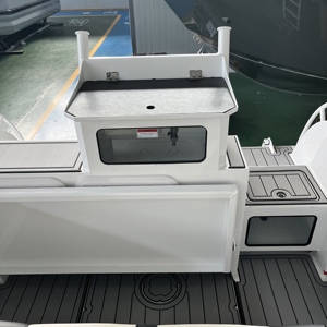 Nouveau bateau de pêche en aluminium soudé de 7,5 m (25 pieds) – Moteur haute vitesse pour la navigation en mer et en rivière, bateau de luxe avec cabine pour le tourisme et les sports nautiques – À vendre - Product Image 5