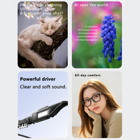 Lunettes Intelligentes AIMB-G2 AI, Étanches IP65, Recharge Magnétique, Contrôle Tactile, Batterie 270mAh, Haut-parleur, Micro, Caméra Unique, Temps Réel