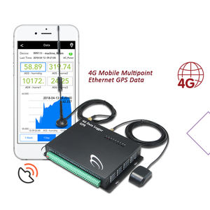 Dispositivo de seguimiento Gps inalámbrico GPS de alto rendimiento rastreador en tiempo real temperatura 4G Ethernet registrador de datos con datos de ubicación - Product Image 5