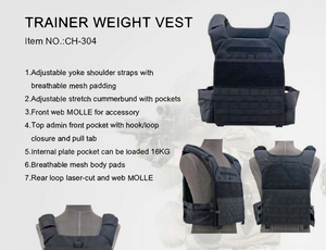 Chaleco con Peso Ajustable de 20 kg para Entrenamiento, Venta al Por Mayor, Personalizable - Product Image 3