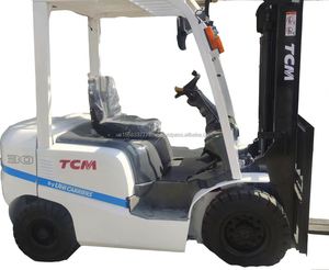 Montacargas Diésel Usado en Japón, TCM 3 Toneladas, Modelo 2024, Tracción 4x4, Altura de Elevación 3m, Importado - Product Image 1