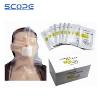 Máscara de desinfección de hoja de protección facial de entrenamiento de CPR modelo de enseñanza médica