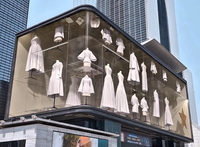 Pantalla LED 3D para Publicidad Exterior, Panel de Visualización 5D, Pantalla de Vallas Publicitarias, Formato de Video 4K HDR10+, Reproducción Virtual